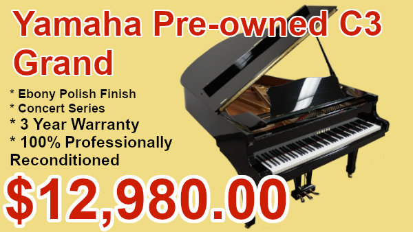 Yamaha C3 piano on sale