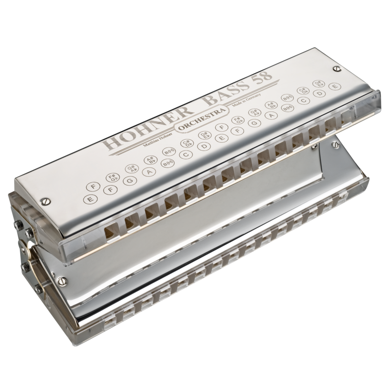 Hohner Orchestral Bass 58 Harmonica 