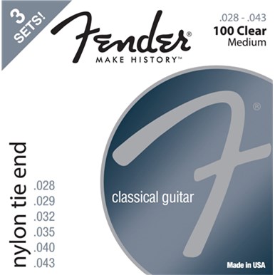 Fender CLASSICAL/NYLON GUITAR STRINGS - 3-PACK