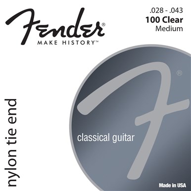 Fender CLASSICAL/NYLON GUITAR STRINGS - .028-.043 Tie End