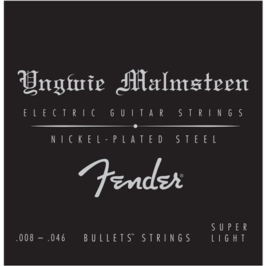Fender YNGWIE MALMSTEEN SIGNATURE ELECTRIC GUITAR STRINGS - .008-.046