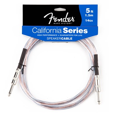 FENDER CALIFORNIA SPEAKER CABLES (1/4 IN-1/4 IN) - 14 AWG