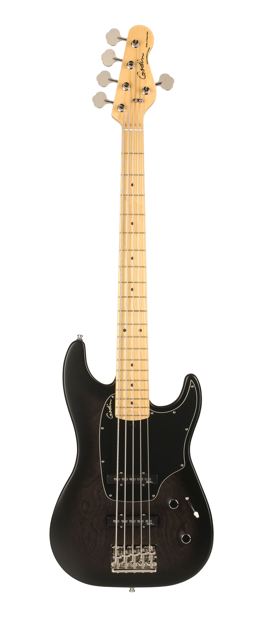 Godin 36608 Shifter Classic 5 Black Burst MN Electric Bass Guitar
