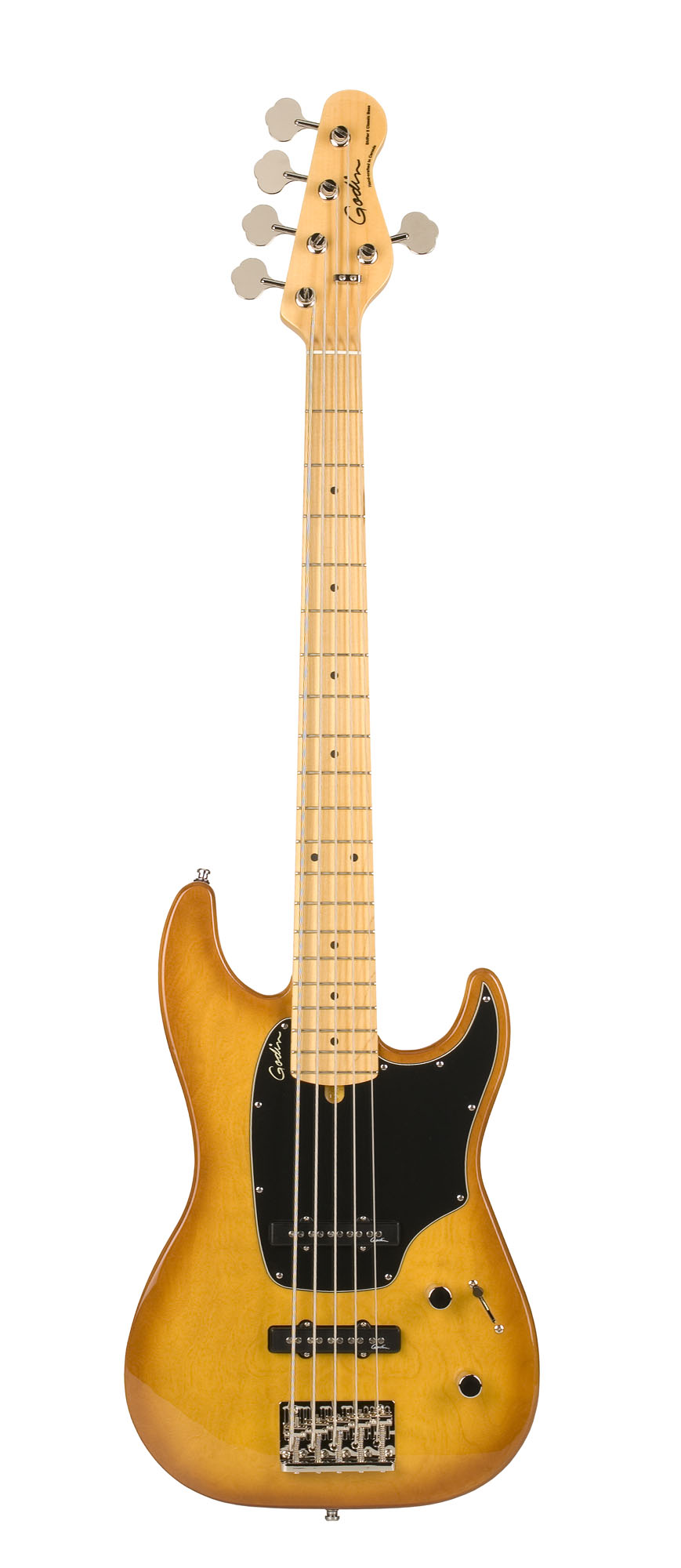 Godin 36691 Shifter Classic 5 Creme Brulee MN Electric Bass Guitar