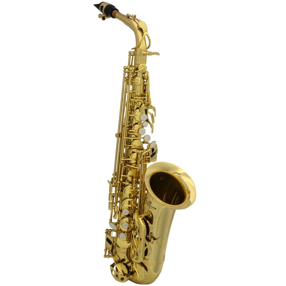 Schiller La Premiere Alto Saxophone - Gold Lacquer