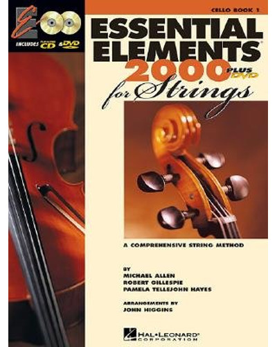 Essential Elements 2000 for Strings Cello Book I CD/DVD