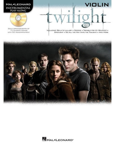 Twilight Instrumental Playalong for Violin Book and CD
