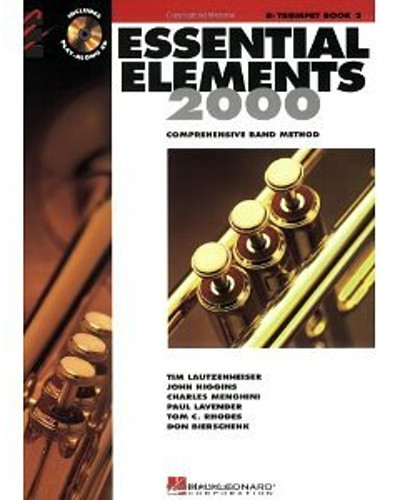 Essential Elements 2000 Trumpet Book 2 and CD