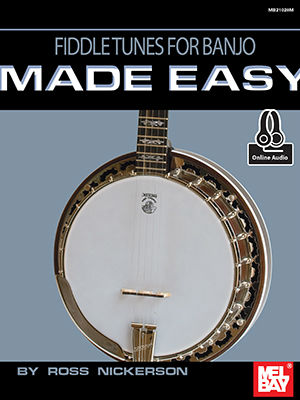 Fiddle Tunes for Banjo Made Easy Book and Online Audio