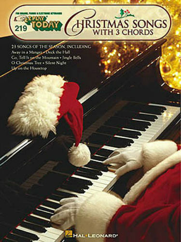 EZ Play Today Christmas Songs with 3 Chords for Piano Keyboard and Organ