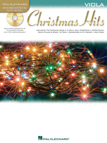 Christmas Hits Instrumental Playalong for Viola Book and CD