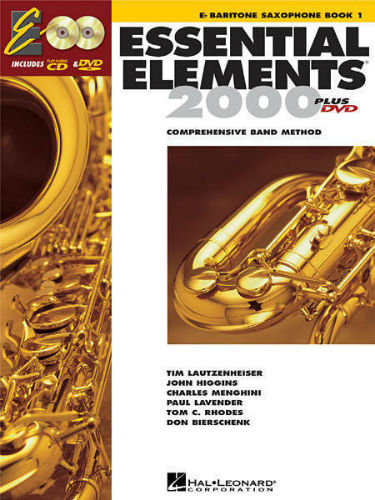 Essential Elements 2000 Bari Saxophone Book CD/DVD