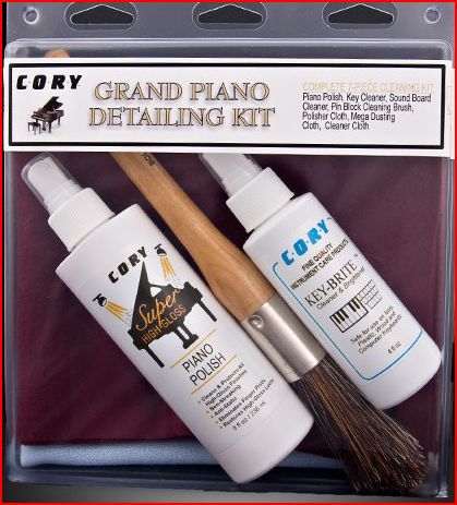 Cory Grand Piano Detailing Kit - Lacquered Wood Pianos