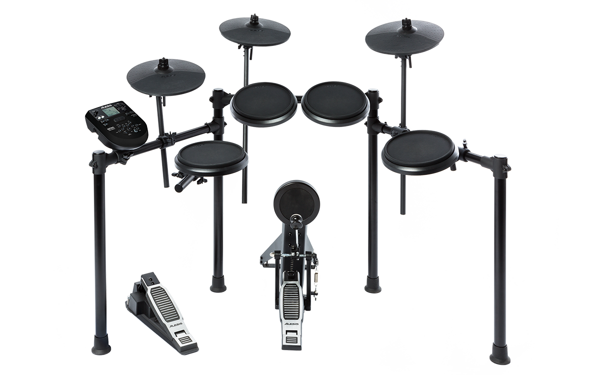 Alesis Nitro Kit Eight-Piece Electronic Drum Kit with Nitro Drum Module W/Sticks