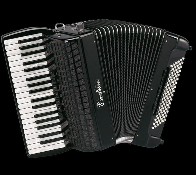 Excelsior P396 96 Bass Piano Accordion