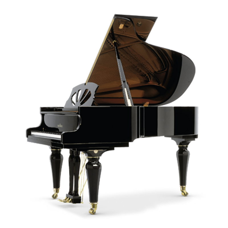Schimmel Meisterstucke Art Noveau Grand Piano - Ebony High Gloss