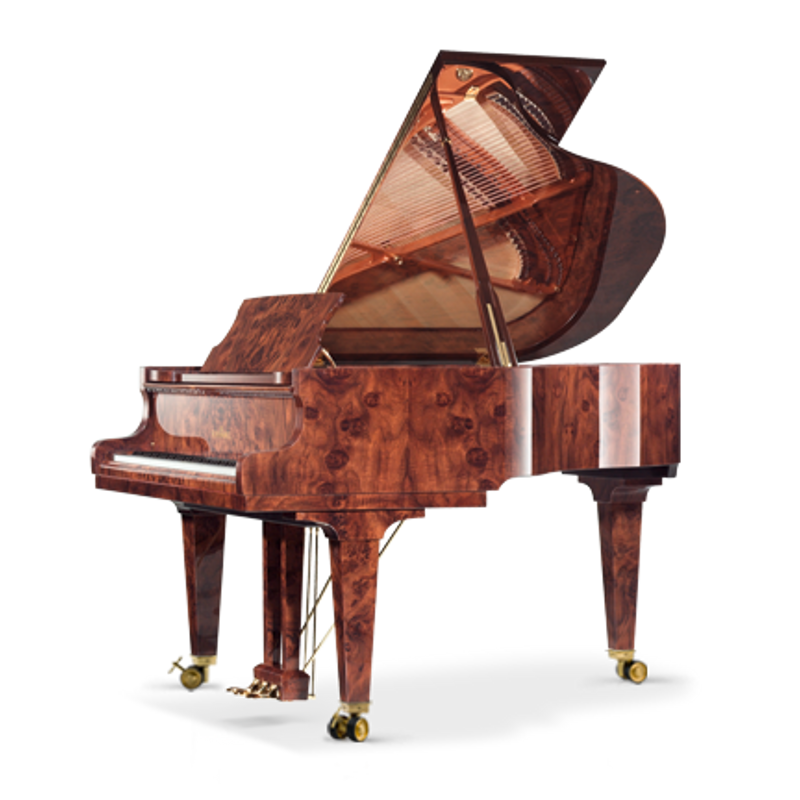 Schimmel Meisterstucke Royal Wood Grand Piano - Macassar High Gloss