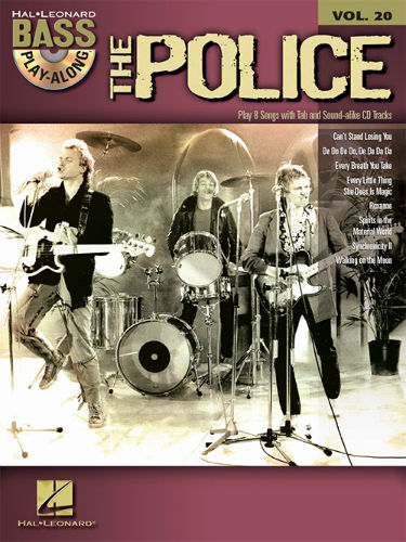 The Police - Bass Play-Along Volume 20 Book and CD