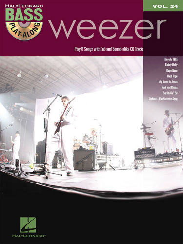 Weezer - Bass Play-Along Volume 24 Book and CD