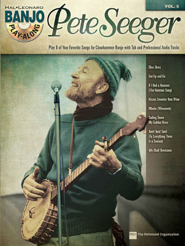 Pete Seeger - Banjo Play-Along Volume 5 Book and CD