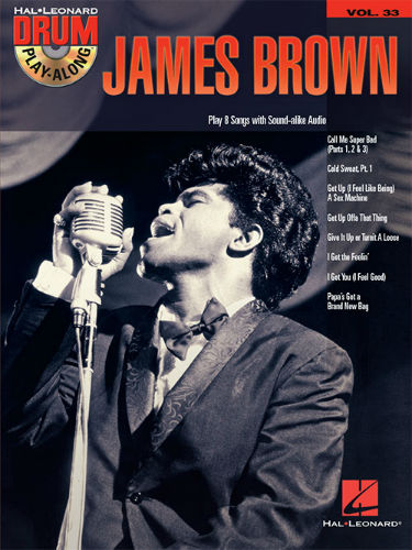 James Brown - Drum Play-Along Series Volume 33
