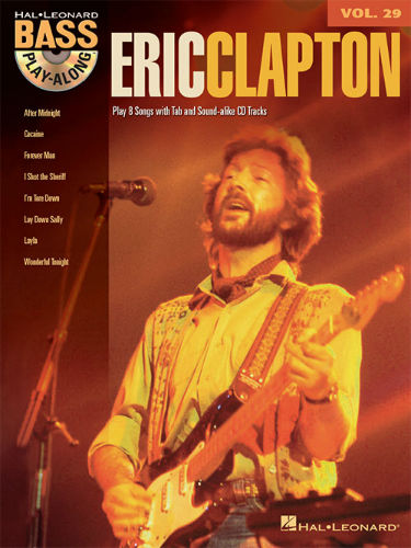 Eric Clapton - Bass Play-Along Volume 29 Book and CD