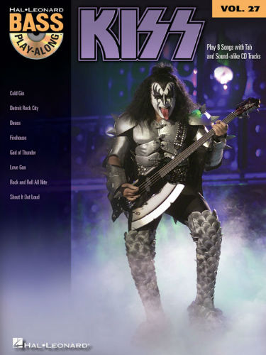 Kiss - Bass Play-Along Volume 27 Book and CD