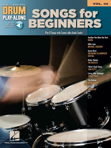Songs for Beginners - Drum Play-Along Series Volume 32