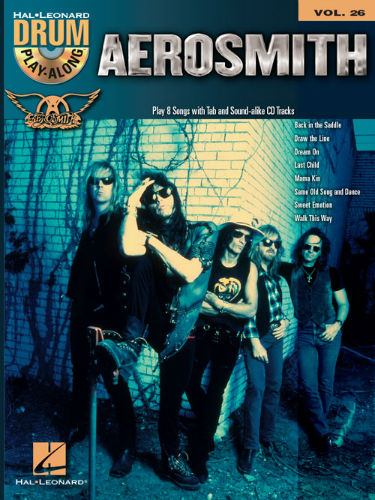 Aerosmith - Drum Play-Along Series Volume 26