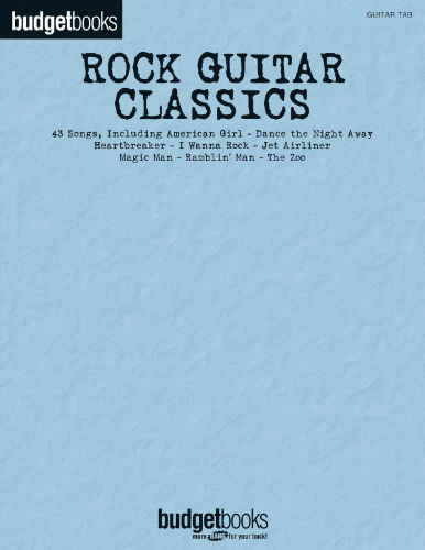 Rock Guitar Classics - Budget Books Series