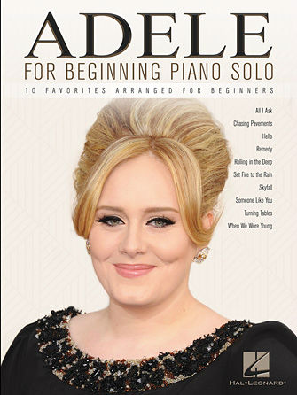 Adele for Beginning Piano Solo - Beginning Piano Series
