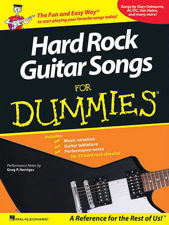 Hard Rock Guitar Songs for Dummies - Dummies Collections Series
