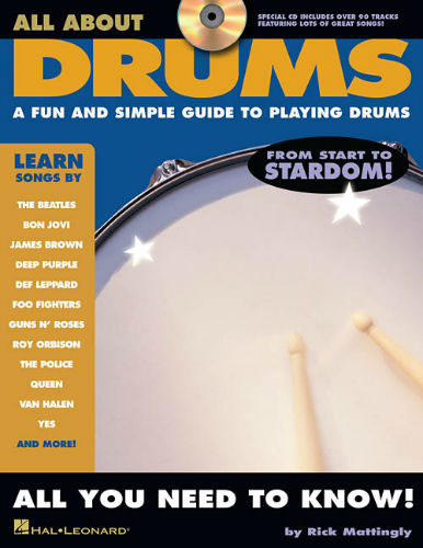 All About Drums Book and CD