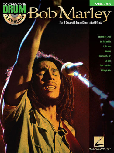 Bob Marley - Drum Play-Along Series Volume 25