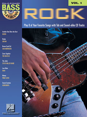 Rock - Bass Play-Along Volume 1 Book and CD