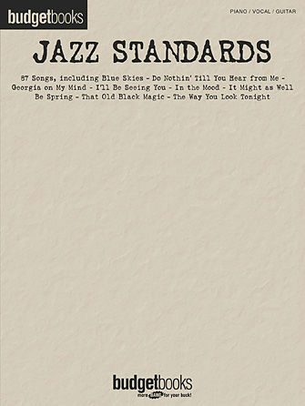 Jazz Standards - Budget Books Series