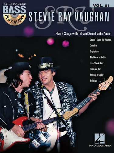 Stevie Ray Vaughan - Bass Play-Along Volume 51 Book and CD