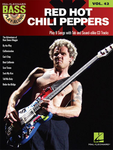 Red Hot Chili Peppers - Bass Play-Along Volume 42 Book and CD