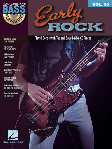 Early Rock - Bass Play-Along Volume 30 Book and CD