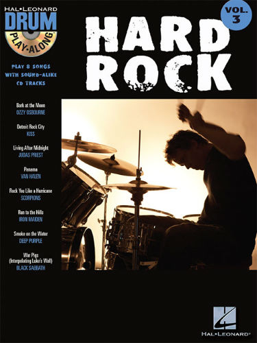 Hard Rock - Drum Play-Along Series Volume 3