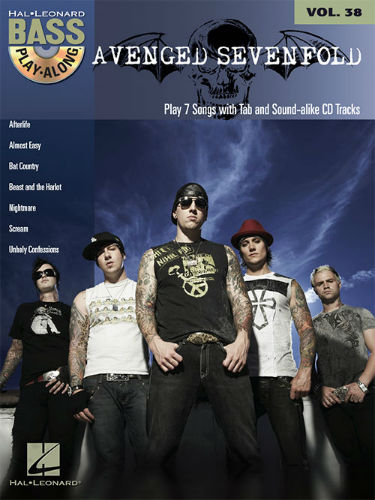 Avenged Sevenfold - Bass Play-Along Volume 38 Book and CD