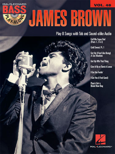 James Brown - Bass Play-Along Volume 48 Book and CD