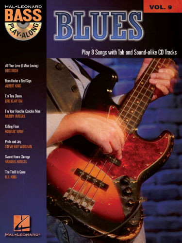 Blues - Blues Bass Play-Along Volume 9 Book and CD