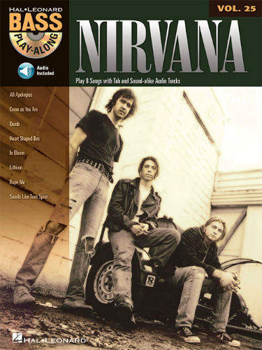 Nirvana - Bass Play-Along Volume 25 Book and CD