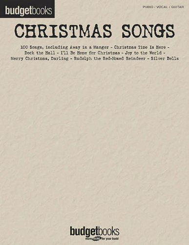 Christmas Songs - Budget Books Series