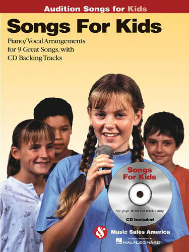 Songs for Kids – Audition Songs Book and CD