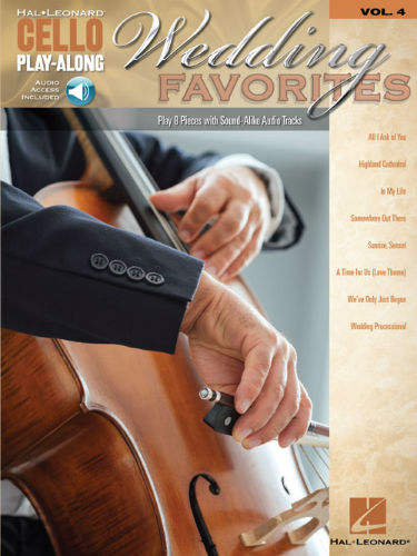 Wedding Favorites - Cello Play-Along Series Volume 4