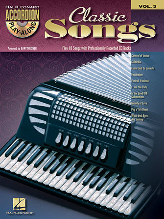 Classic Songs Accordion Book and CD