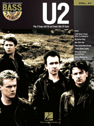 U2 - Bass Play-Along Volume 41 Book and CD