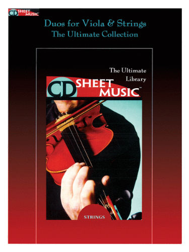 Duos for Viola and Strings - The Ultimate Collection - CD Sheet Music Series - CD-ROM
